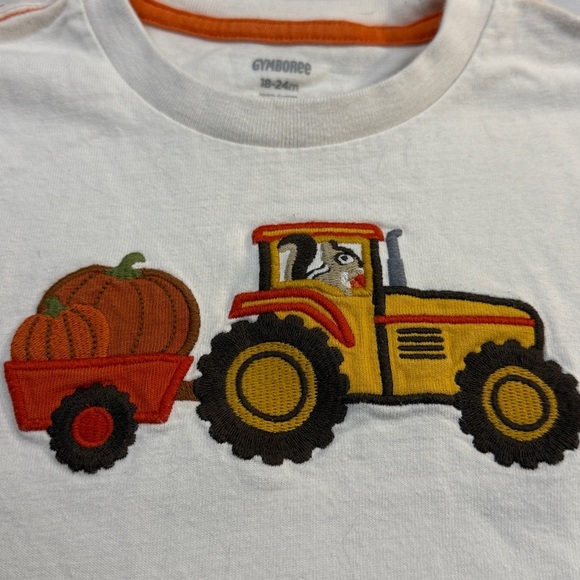 Gymboree - 18-24M - Kids Tractor Long Sleeve Shirt - Picture 2 of 3